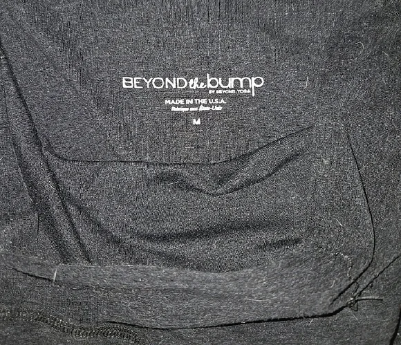 Beyond the Bump Black Bike Shorts - Picture 4 of 4